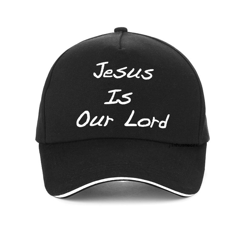 Jesus is our lord Baseball Cap High Quality Solid Snapback Cap For Unisex Women Hip Hop Cap Dad Hat Bone