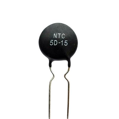 10PCS NTC 5D-15 Inrush Current Limiter Power Thermistor 5 Ohm 6Amp Rated Sensitive Resistor