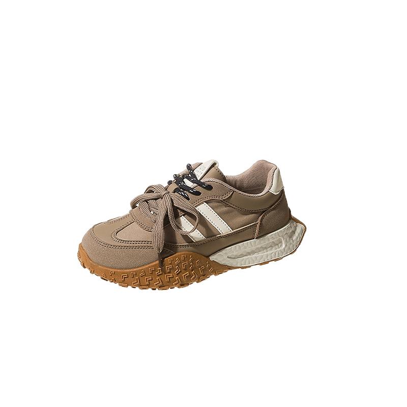 

Мода 2024 Новая мода Кроссовки Женские Удобные Трендовые Туфли Толстая Подошва Высота Ретро Спортивная Обувь 40 хаки