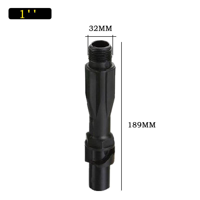3/4" 1" Male Thread Rapid Water Intake Valve Quick Coupling Valve Garden Lawn Irrigation Car Washing Plastic Hydrant Equipment