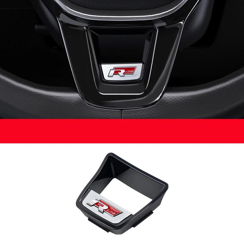 Per VW Volkswagen Jetta MK5 Golf Rline R Logo Adesivo Emblema Volante Auto Accessori Per Volkswagen Polo GTI Golf Passat