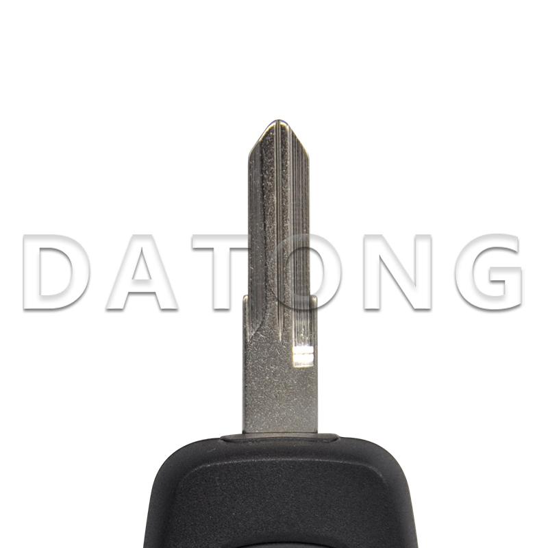 Datong World 2 Button 4A PCF7961M 433MHz With VAC102 Blade Car Remote Key For Renault Sandero Logan Lodgy Dokker Dacia Duster