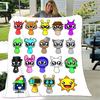 1pc Blanket Sprunki9 Print Design, Lightweight Blanket for Sofa, Bed- Soft &Warm, Gift for All Seasons Like Christmas, Halloween