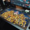 Saint Seiya Color Mouse Pad Large Gaming Table Cushion Non-slip Laptop Tablet Big Mousepad XXL Mat Mini PC Playmat With Lock Edge