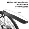 Sada blatníků na silniční kolo Lehký, rychloupínací, univerzální Jednoduchá instalace Zadní přední blatník na kolo