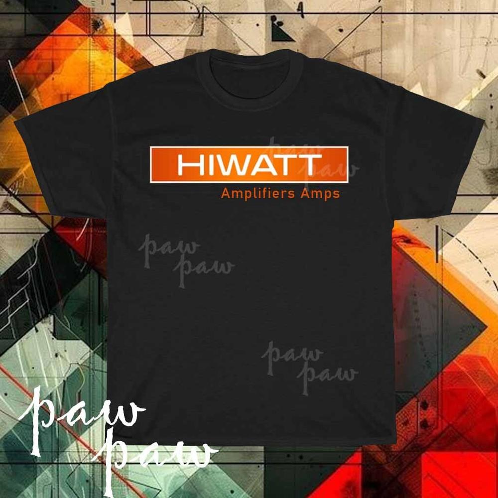 

New Hiwatt Amplifiers Amps Logo Men s T-shirt funny size S to 5XL 3XL