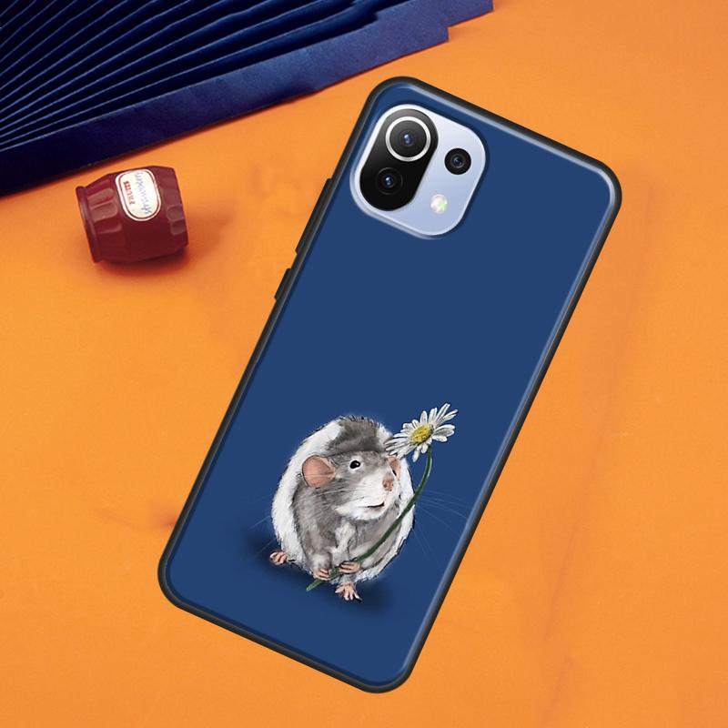 Mouse Rat Case For POCO F5 X3 X5 Pro F3 F4 X4 GT M5s C40 Cover For Xiaomi 13 11T 12T Pro 12 Lite 12X