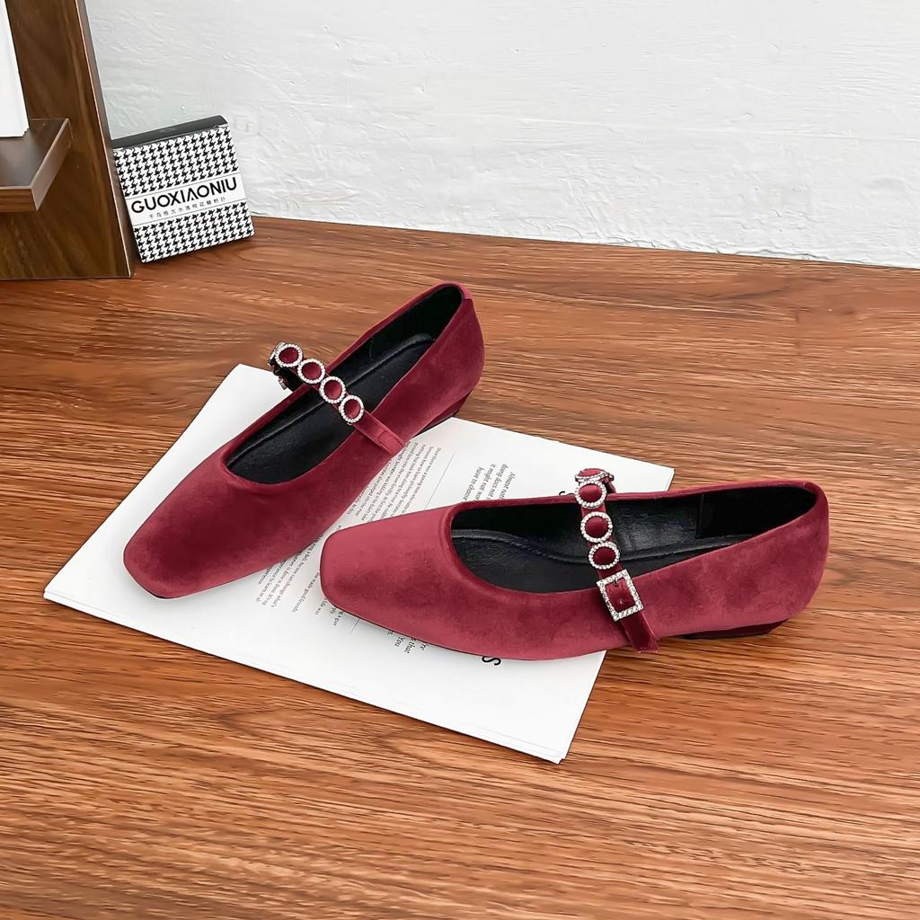 Grape Mother Autumn and Winter New High Heels Women's Wear High-end Fashion Single Shoes Retro Chengdu Style Niche Women's Shoes