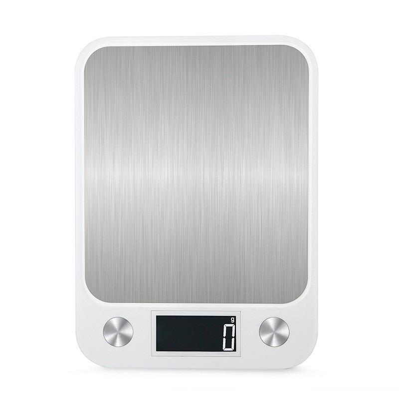 Digital Kitchen Scale 10kg Capacity Waterproof Stainless Steel Food Baking Weight With Backlight Auto Off