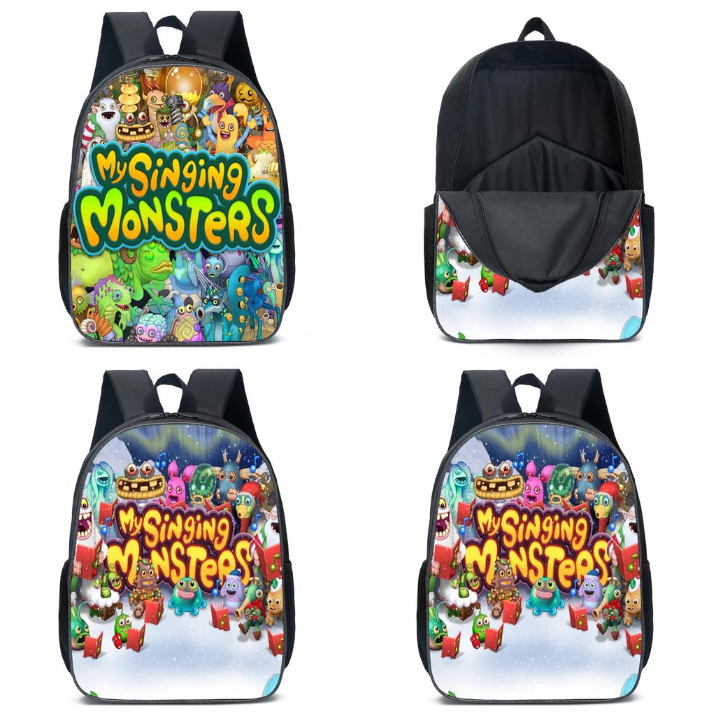 My Singing Monsters Cartoon Backpack For Kids 20l Capacity