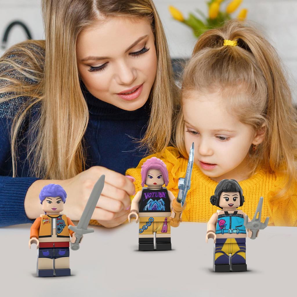 Building Cartoon Model Small Particles Building Block Toys