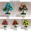 Colorful Artificial Potted Plant Fake Flower Rose Red/purple/pink/yellow/blue