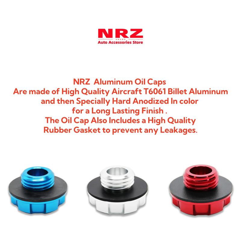 Aluminum ENGINE Oil Cap For Honda Accord SI Element ACURA INTEGRA S2000 PRELUDE PRELUDE Civic Fit Car Accessories Mugen Power