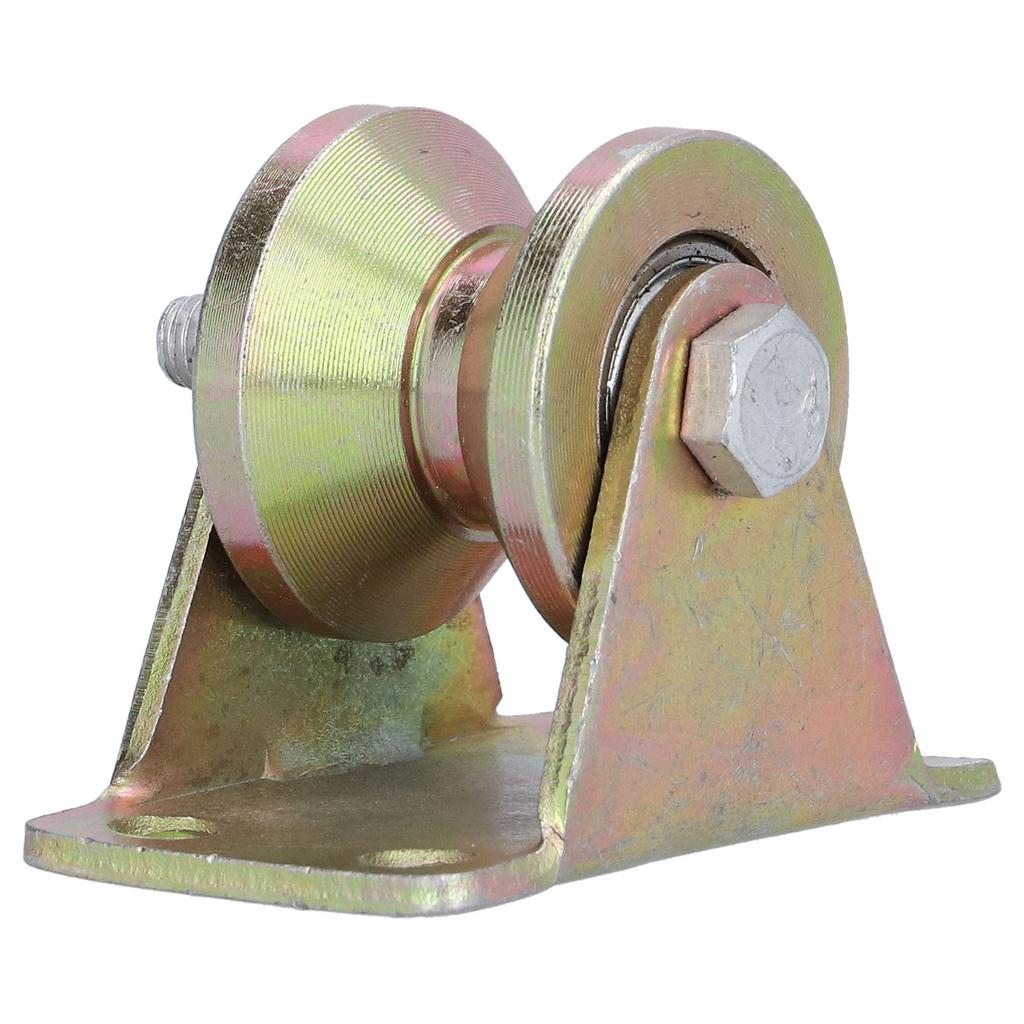 32mm V?Type Groove Wheel Heavy Duty Wire Rope Rail with 2.5mm Bracket for Moving Door