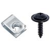 Honda Acura Mudguard Bumper Screw & U-Nut Clip Kit Fasteners
