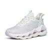 Anta Cushioning Slip Resistant Abrasion Resistant Breathable Low Top Running Shoes Women's Purple Green 122225586-1