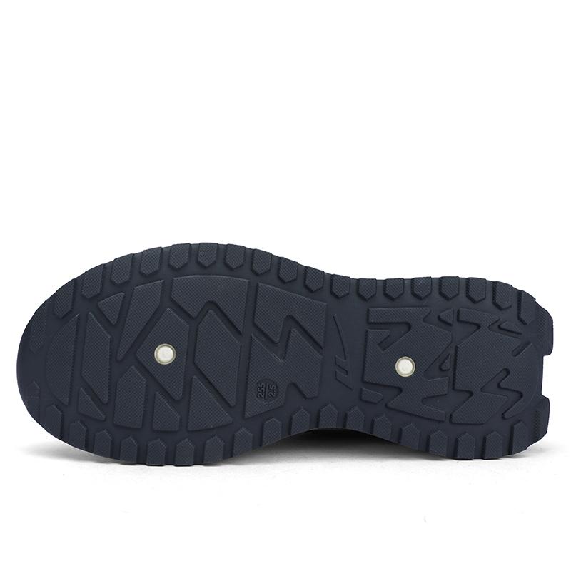 Warrior Thick Sole Rebound Shock Absorption Non-Slip Wear-Resistant Increased Low-Top Dad Shoes Men sneakers Light-Blue WXP(WZ)-089602
