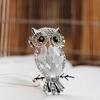Western Liang Cat's Eye Stone Owl Brooch - Fashionable Corsage Pin To Enhance Dress Stability