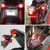 Motorcycle Brake Stop Light 2835 3014 SMD Universal Tail Lamp Strip Car Accessories Universal