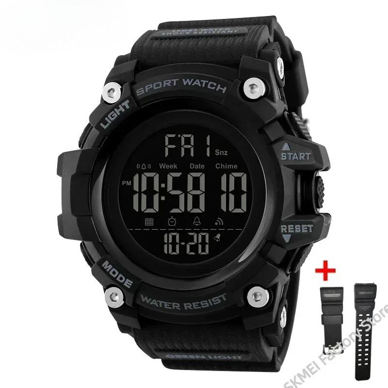 1384 Military Digital Mens Wristwatches Waterproof Sport Electronic Watch for Men Shockproof Clock 1358 Reloj Masculino
