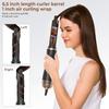 6-in-1 Hair Styler 1000W Fast Drying Motor Auto-Wrap Curling Iron Hot Air Brush Straightening Tools