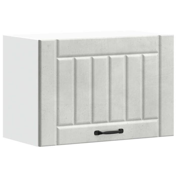 VidaXL Wall-mounted Kitchen Cabinet Lucca Concrete Grey Engineered Wood, Wall-mounted Kitchen Furniture, Cabinet for Kitchen Wall, 853841