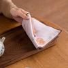 Chinese Flower Pattern Tea Towel Plush Absorbent Water Rag Tea Napkins Coaster Imitation Deerskin Towel Tea Set Accessories