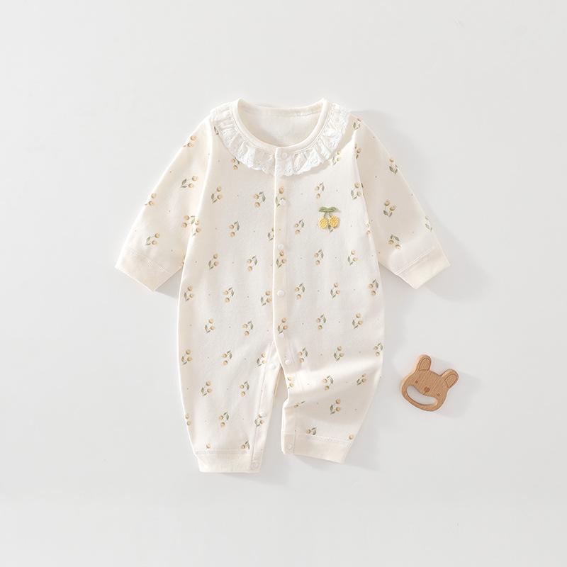 100% Cotton Baby Bodysuit - Class A Romper & Loungewear Pajamas for Newborns