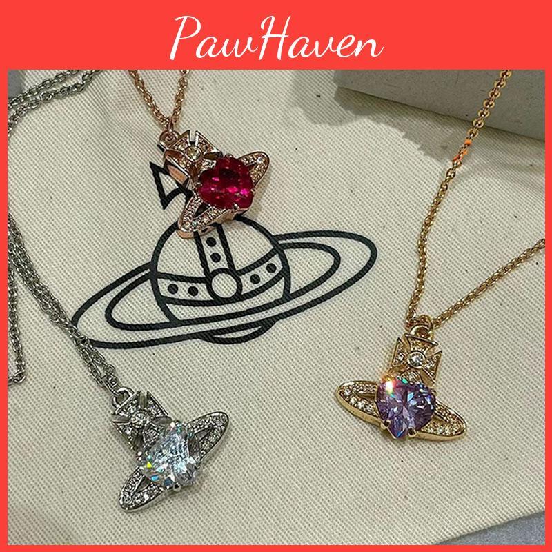 Ariella Pendant Westwood Necklace Fashionable Women Collarbone Chain