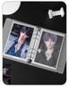 Korean A6 Frosted Transparent Loose-leaf Photo Album with Stickers for Photos, Tickets, and Postcards - 6-inch DIY Storage Album