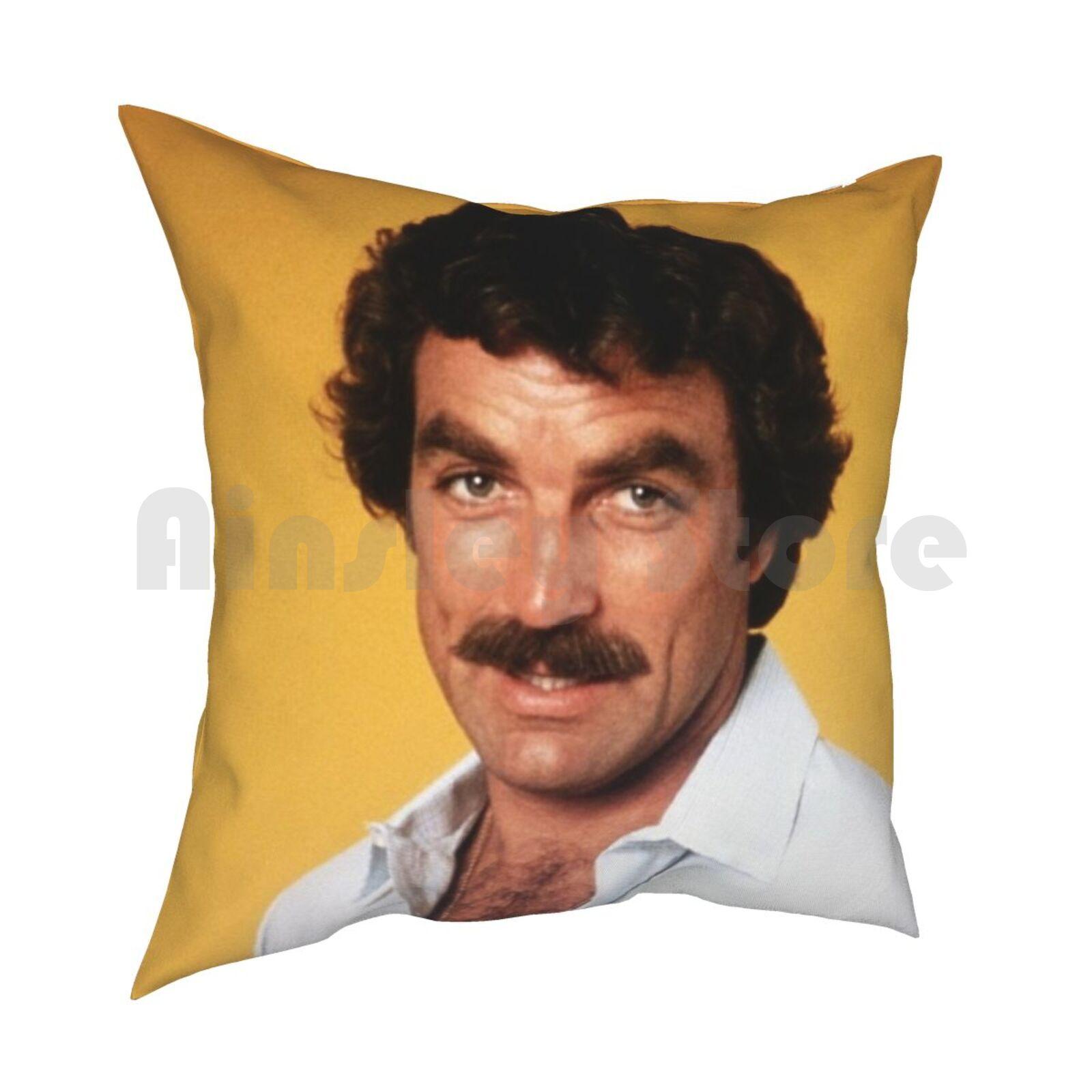 Tom Selleck Pillow Case Printed Home Soft Throw Pillow Tom Selleck Tom Selleck 30x30cm 12x12in