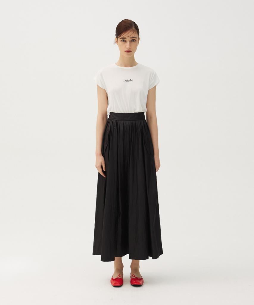 Meuameu Recycle Trench Skirt