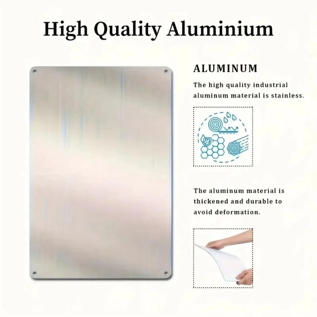 Custom Metal Sign Parking Property Decor Personalized Outdoor Wall Art