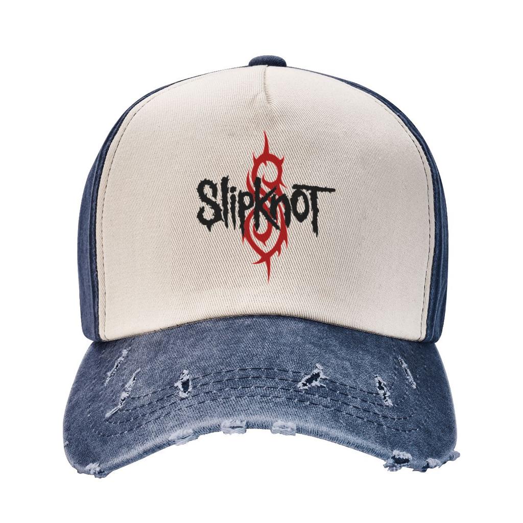 Slipknots Band Trucker Hats Outfit Mode Distressed Cotton Kopfbedeckung für Unisex-Stil verstellbar