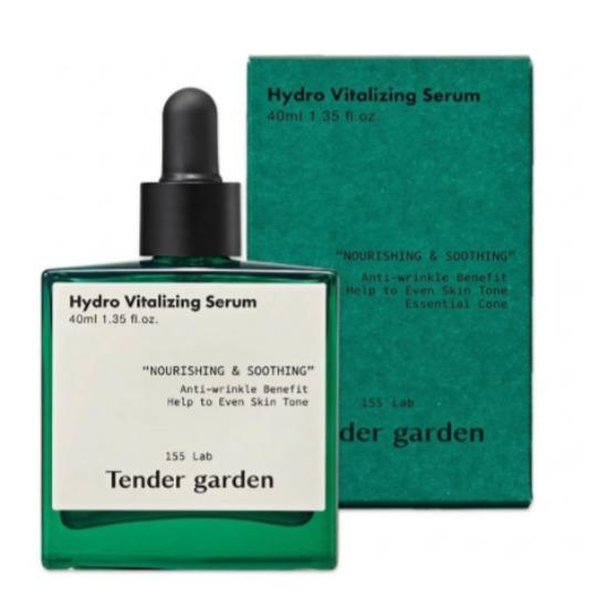 Tender Garden Hydro Vitalizing Serum 40ml Hydrating Anti-Wrinkle Soothing Facial Seru Tender Garden Hydro Vitalizing Serum 1