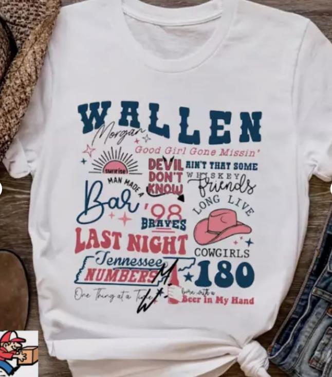 Wallen Morgan T-Shirt New Music All Size Unisex S-2XL