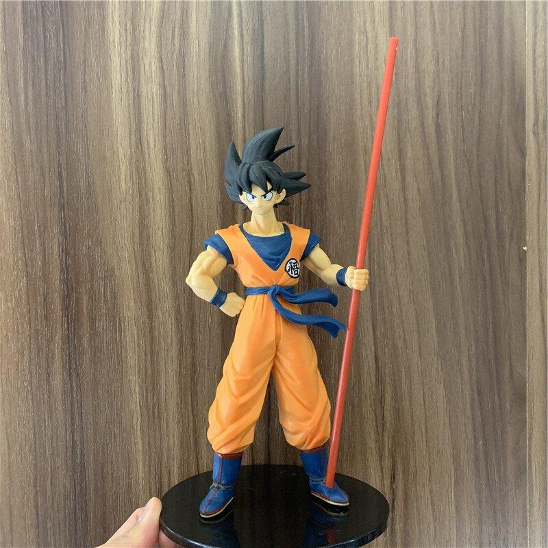 FigureCrazy Cell Figure Ultimate Shape Dragon Ball Z Goku Battle Soldiers Cell DBZ Figure Brush PVC Action Figure Collect Toy