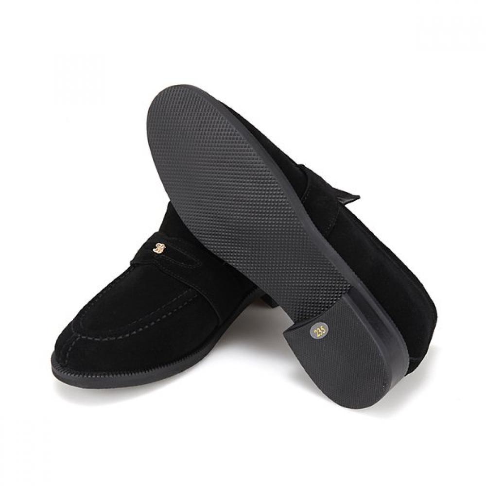 Barbara Leather Slim Basic Daily Loafer 3cm Bbj538