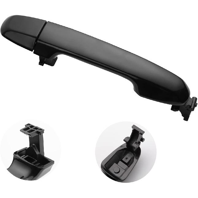 4 PCS Exterior Door Handle Set, Compatible with 2012-2017 Toyota Camry, Front Left Right Rear Driver Passenger Side, Replaces# 6921106090