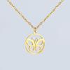 Butterfly Pendant Necklace for Women Stainless Steel Necklace Jewelry Clavicle Chain Ladies Wedding Gifts Accesorios Para Mujer