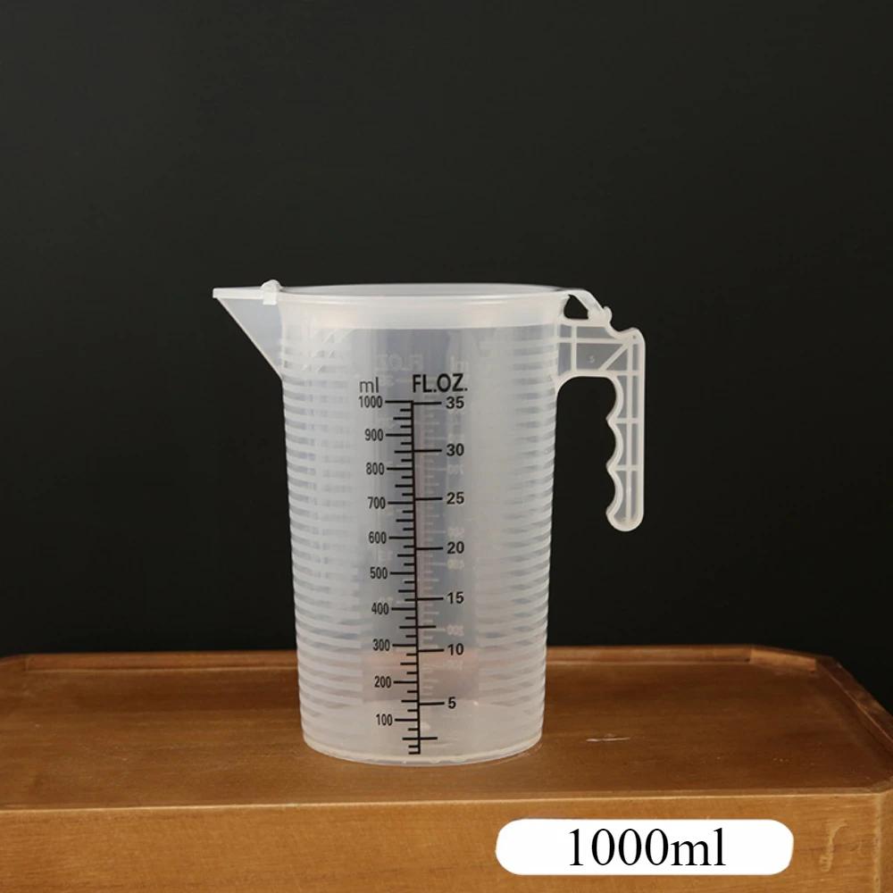 Thickened Baking Measuring Cup with Scale, Measuring Cup with Dust Cover, High-temperature Resistant Baking Measuring Cup