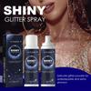 Jaysuing Brightening Glitter Powder Spray Collarbone Hair Halloween Party Nightclub Clothes Film-forming Highlight Spray