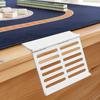 Mahjong Card Holder for Table, Under-Mat Slide-in Mahjong Card Stand, 3D Printed Angled Viewing Display Rack for American Mahjong Card