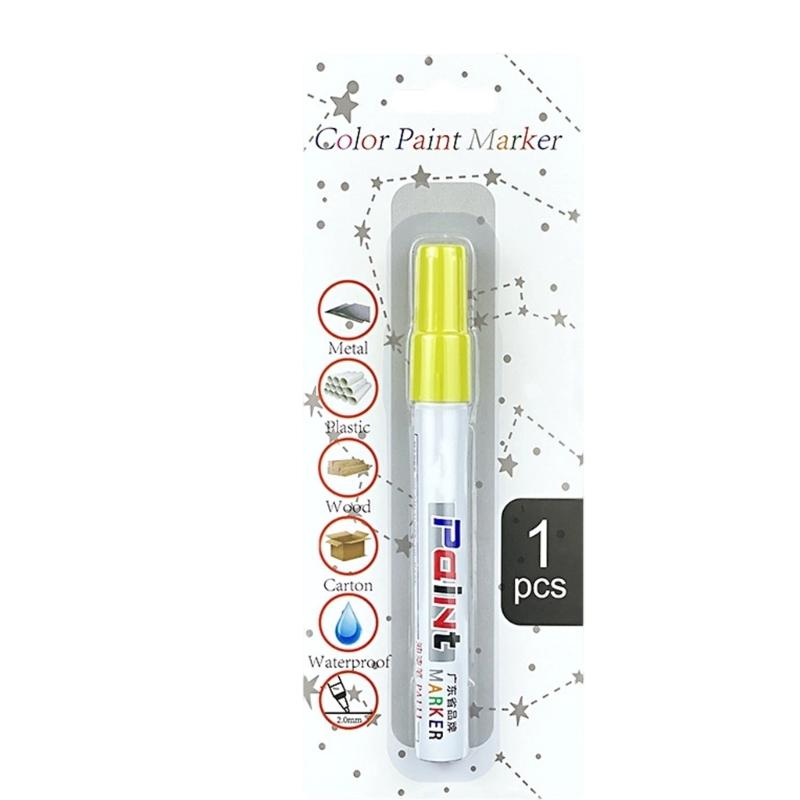 Car Wheel Touch Up Pen for Small Chips and Scratches, Pen Style Paint Marker, Rapid-Drying Finish, Single Pack
