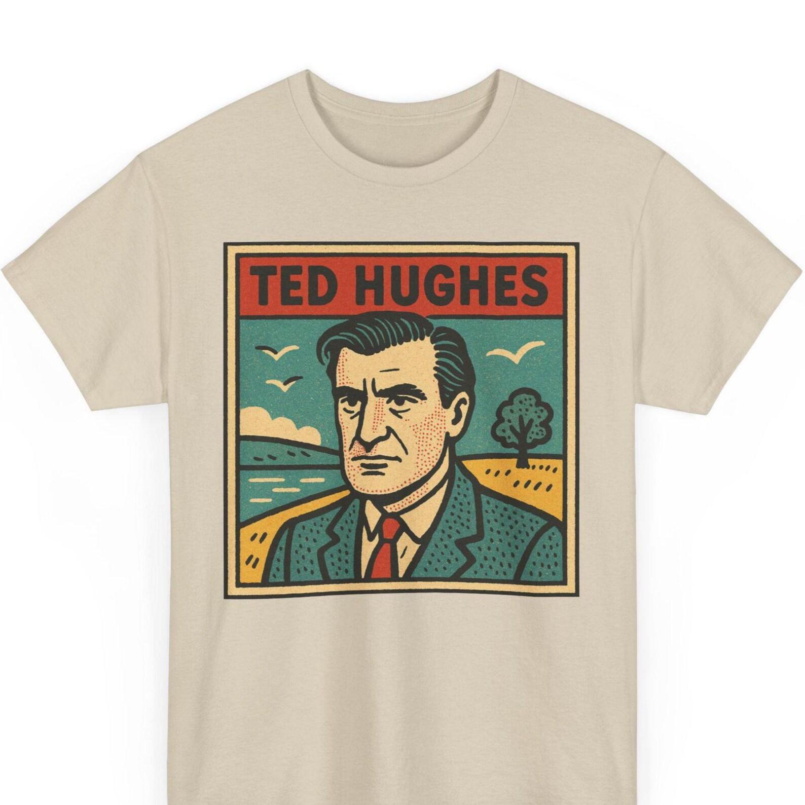 Ted Hughes Retro Comic T Shirt Unisex 3XL