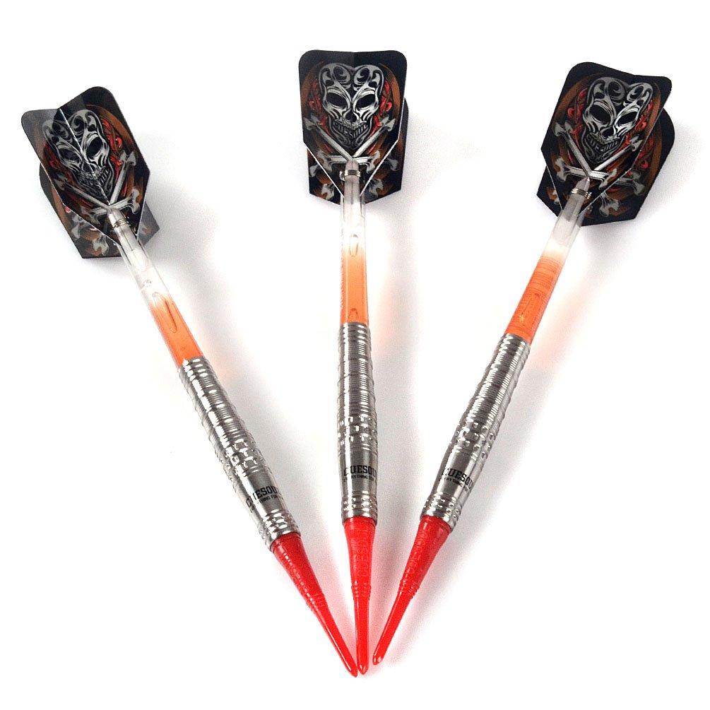 Cuesoul 20g Tungsten Soft Tip Dart Set (95% Tungsten)