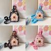 Cartoon Print Capybara Sling Shoulder Crossbody Bag Storage Chest Pack Gift