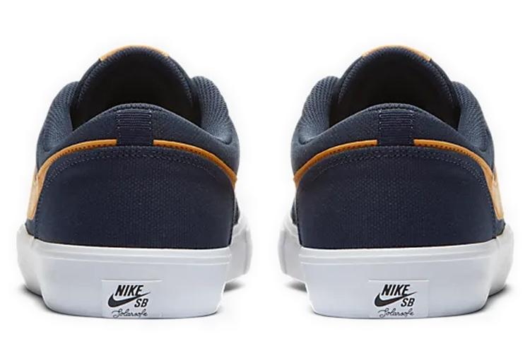 Men's Sneakers Nike Sb Portmore Ii Solar Cnvs 'Blue Yellow'
