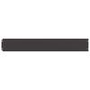 Lawn Edging Set 10 Pcs Black 15 X 103 Cm Cold Rolled Steel
