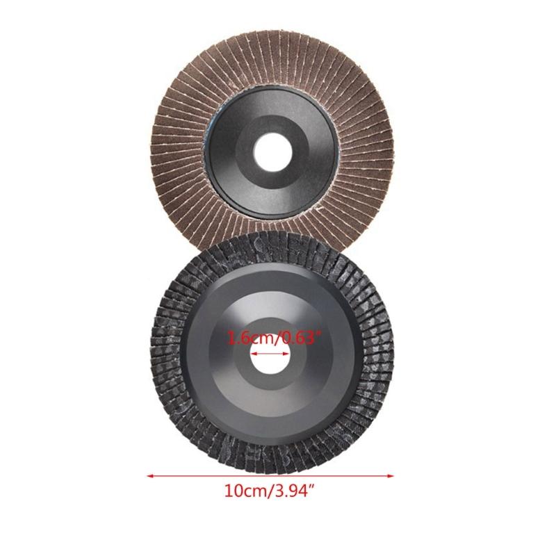 3.94inch Flap Discs Flap Sanding Disc Angle Grinder Sanding Grinding Wheels Anti-Static and Anti-Clogging Discs